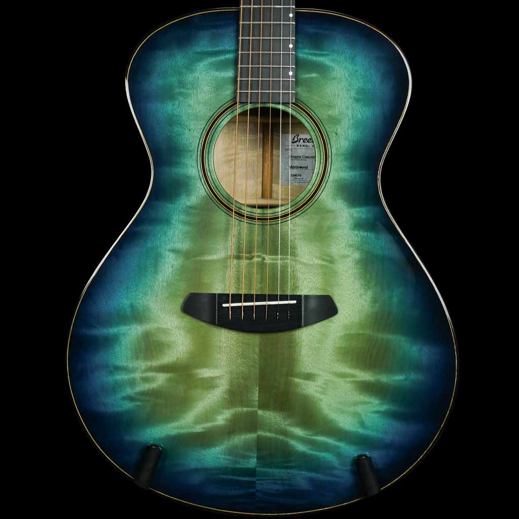 Breedlove Oregon Concert Lagoon LTD All Myrtlewood Acoustic Guitar