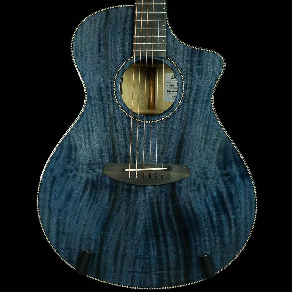 Breedlove Oregon Concert Stormy Night CE All Myrtlewood Acoustic Electric Guitar