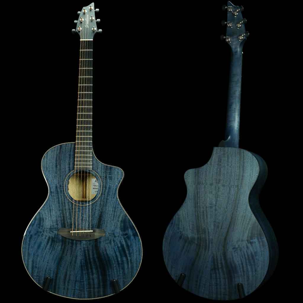 Breedlove Oregon Concert Stormy Night CE All Myrtlewood Acoustic Electric Guitar