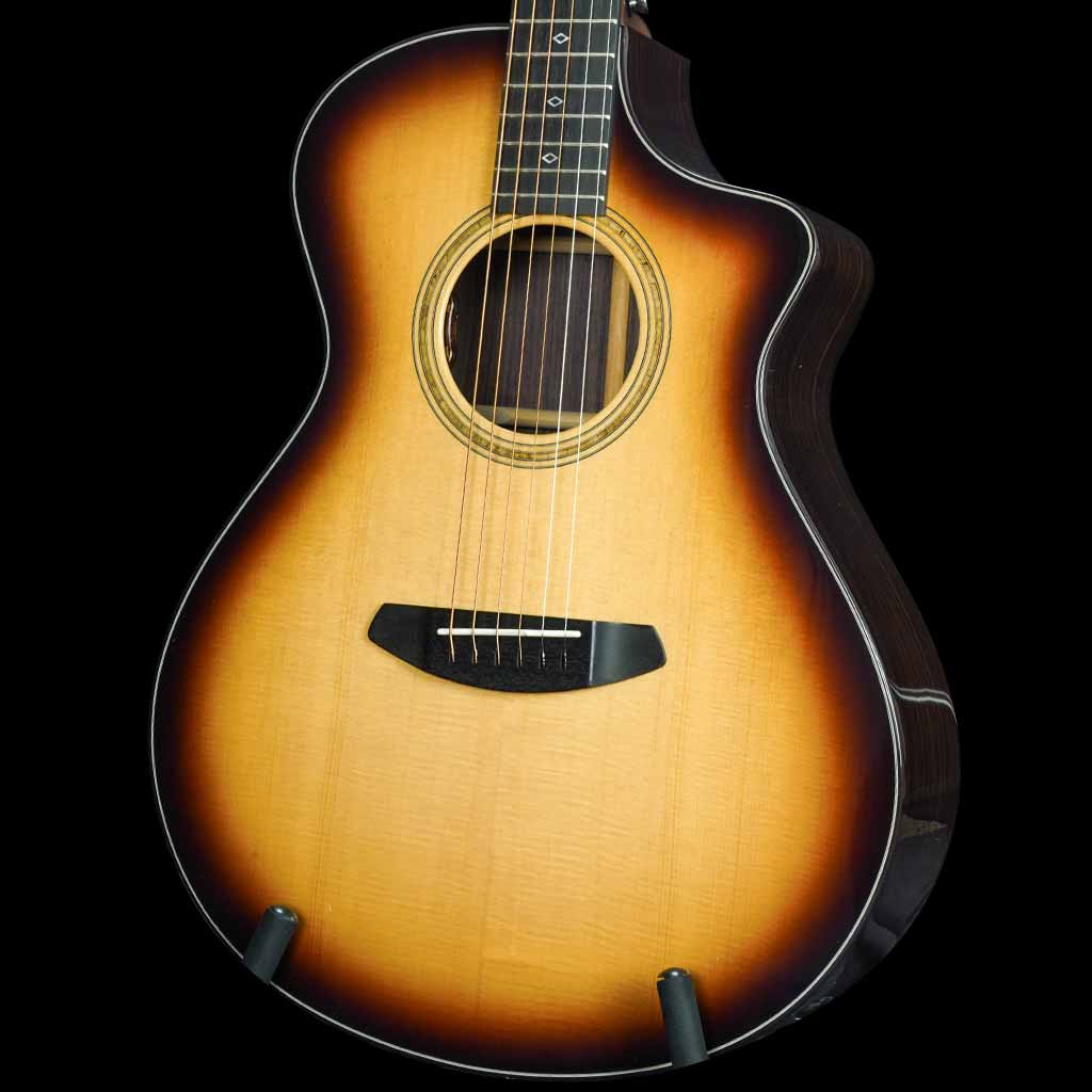 Breedlove Premier Concert Burnt Amber CE Adirondack Spruce/Rosewood Acoustic Guitar