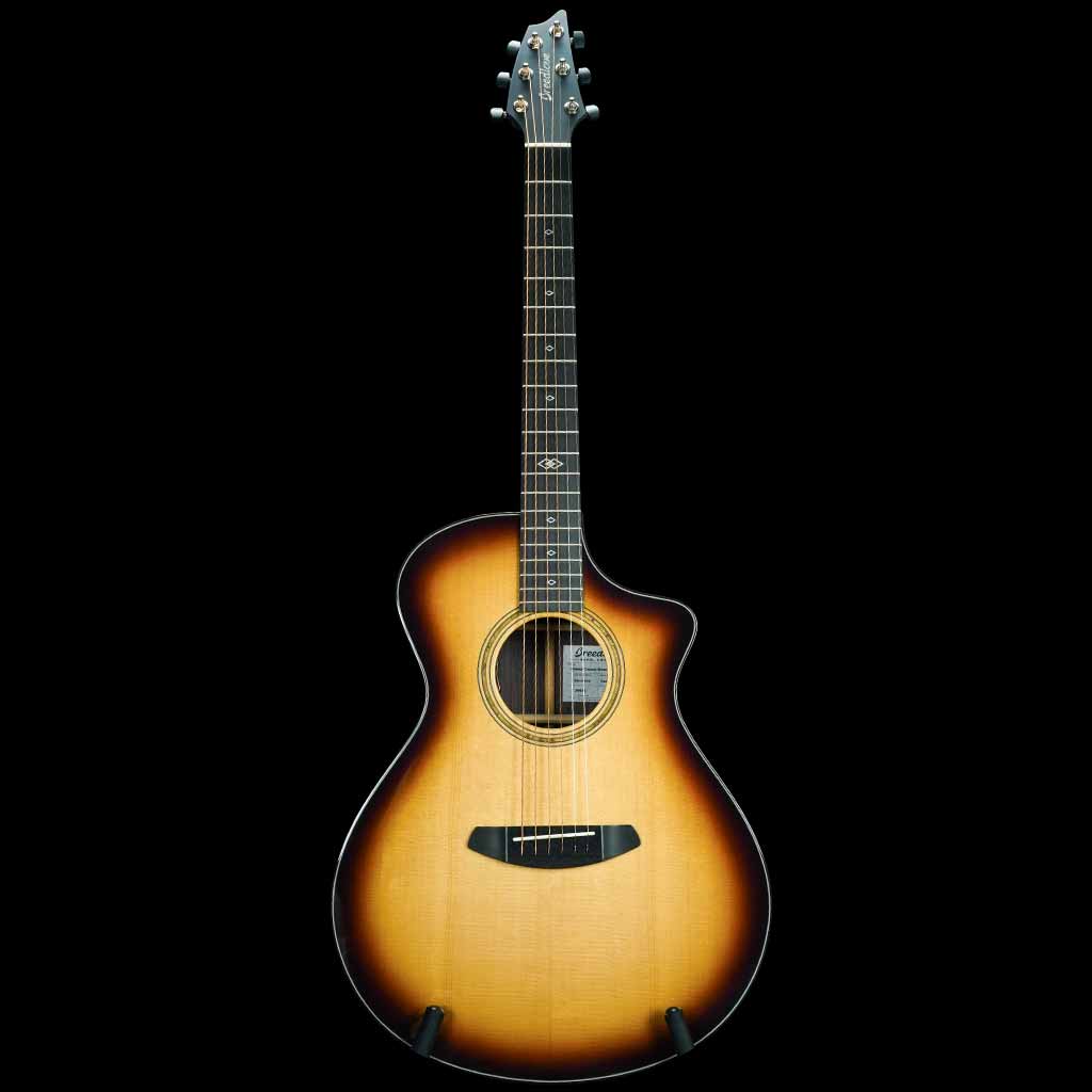 Breedlove Premier Concert Burnt Amber CE Adirondack Spruce/Rosewood Acoustic Guitar