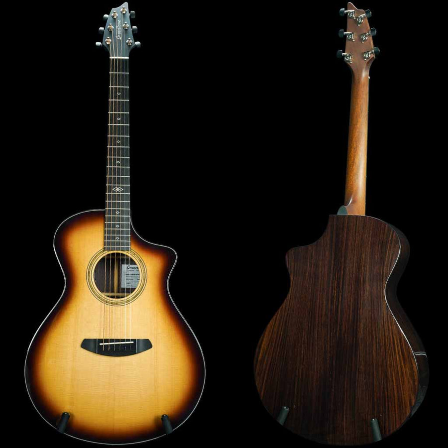 Breedlove Premier Concert Burnt Amber CE Adirondack Spruce/Rosewood Acoustic Guitar