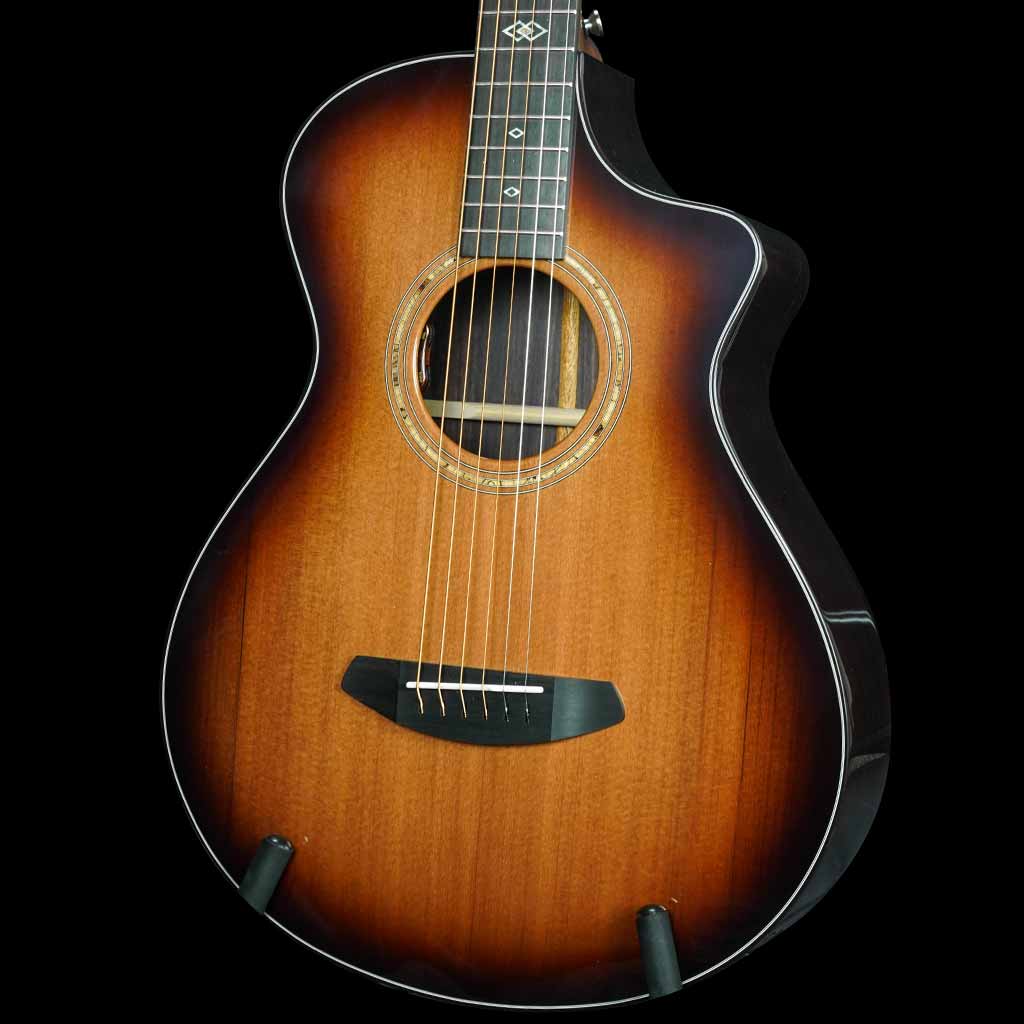 Breedlove Premier Concertina Edgeburst CE Redwood/Rosewood Acoustic Guitar