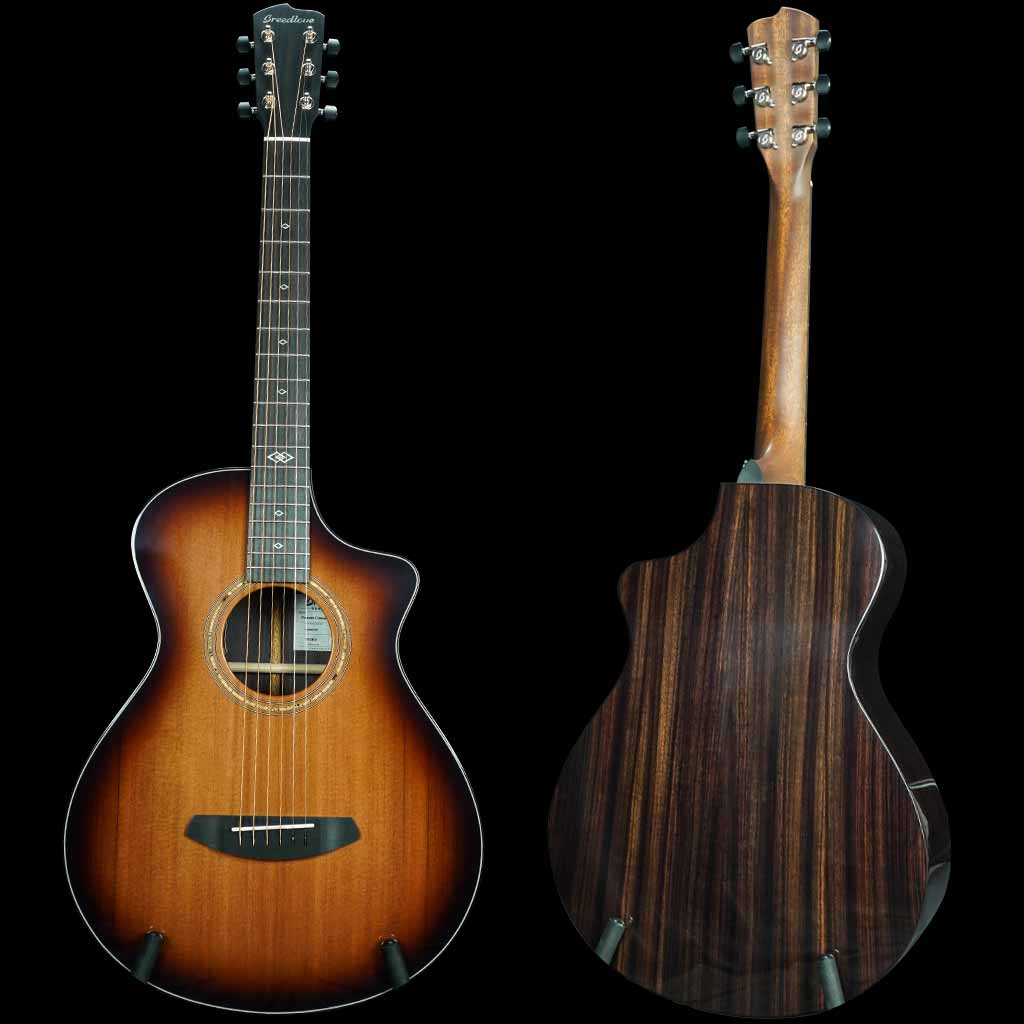 Breedlove Premier Concertina Edgeburst CE Redwood/Rosewood Acoustic Guitar