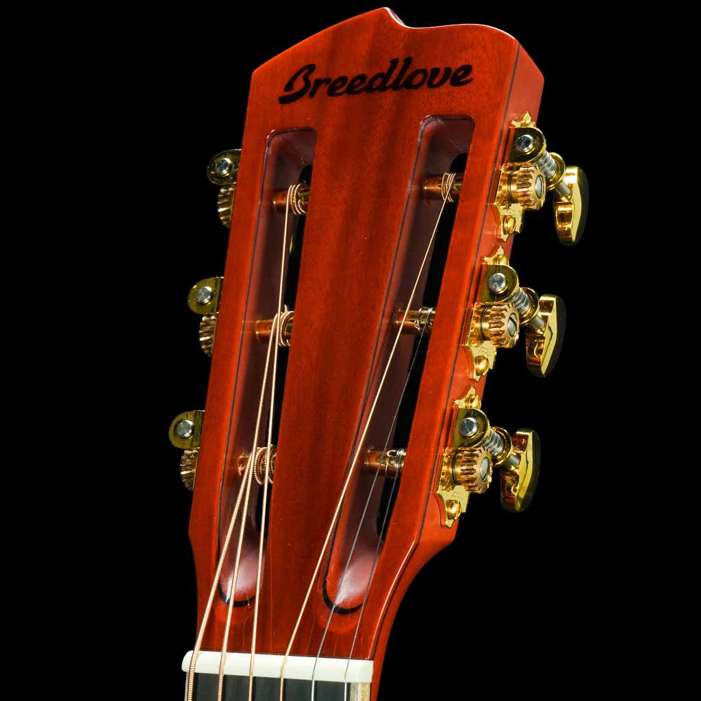 Breedlove TB Vintage Edition Blues Orange Concertina M1 Acoustic Guitar