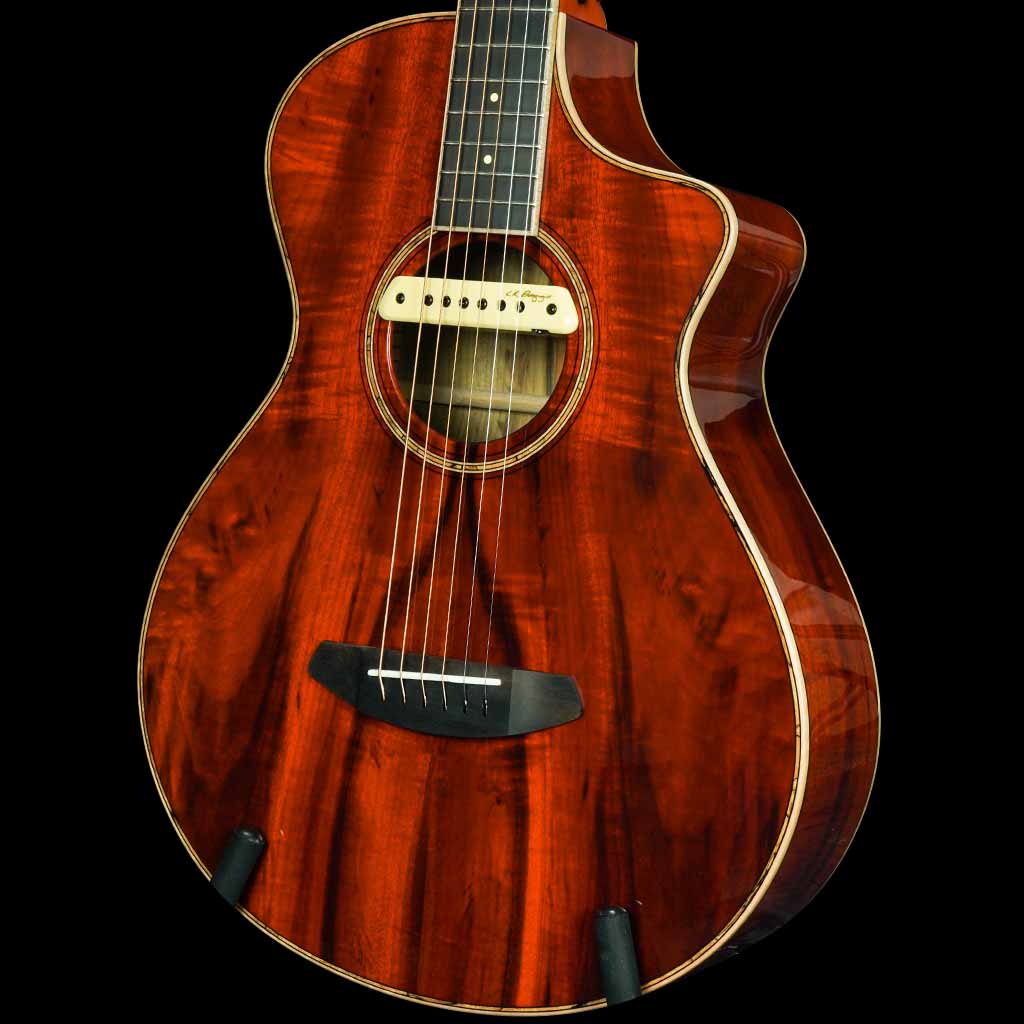Breedlove TB Vintage Edition Blues Orange Concertina M1 Acoustic Guitar
