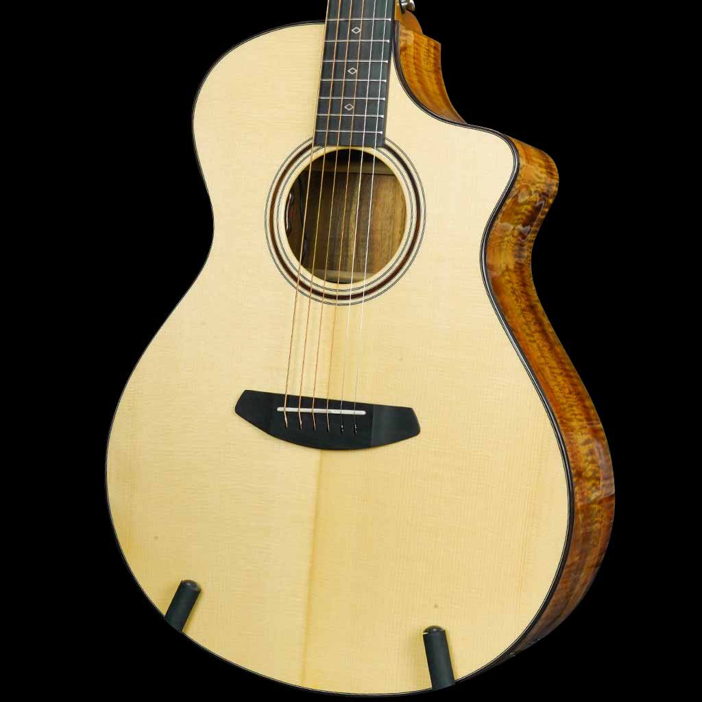 Breedlove Custom Built Concert CE Adirondack Spruce and Koa Acoustic Guitar