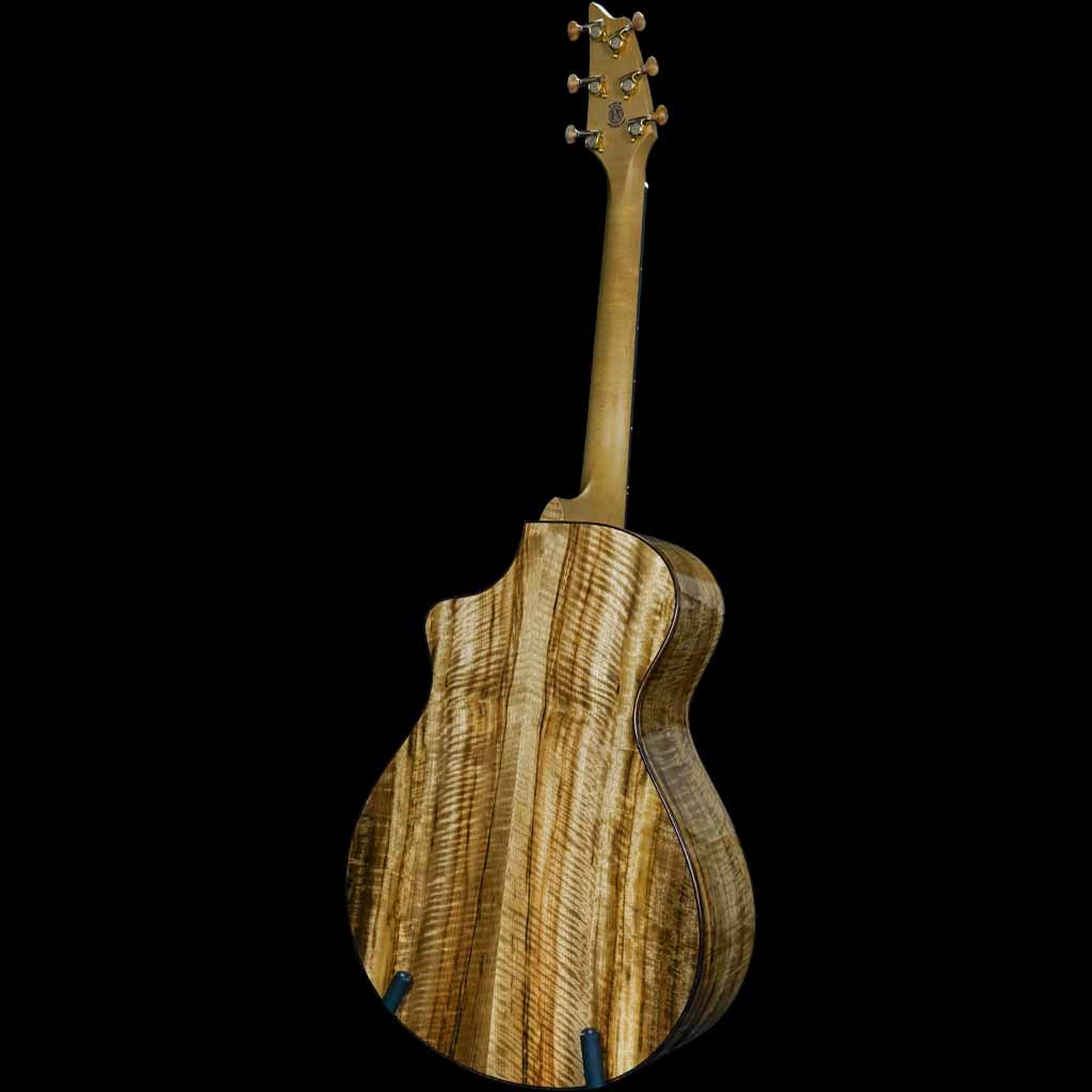 Breedlove Oregon Concert CE Exhibition Edition All Myrtlewood Acoustic Guitar