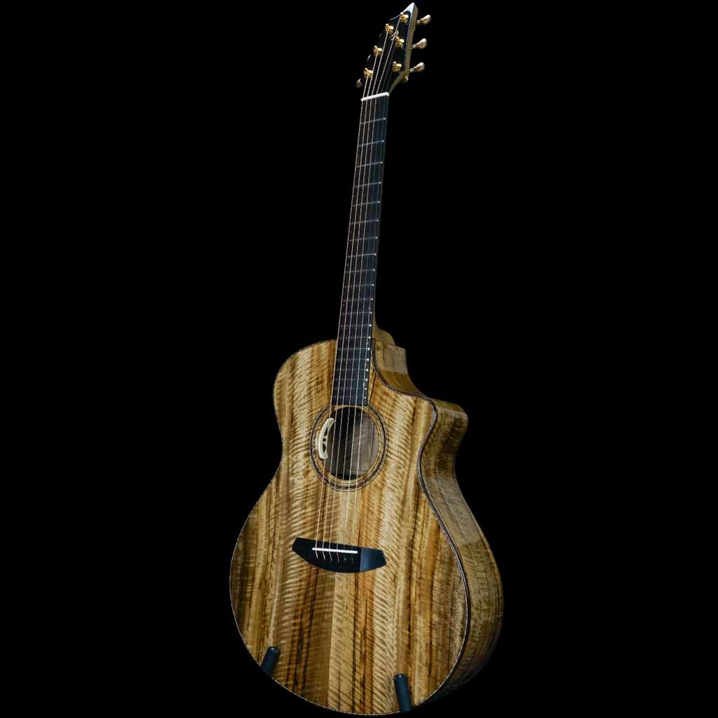 Breedlove Oregon Concert CE Exhibition Edition All Myrtlewood Acoustic Guitar