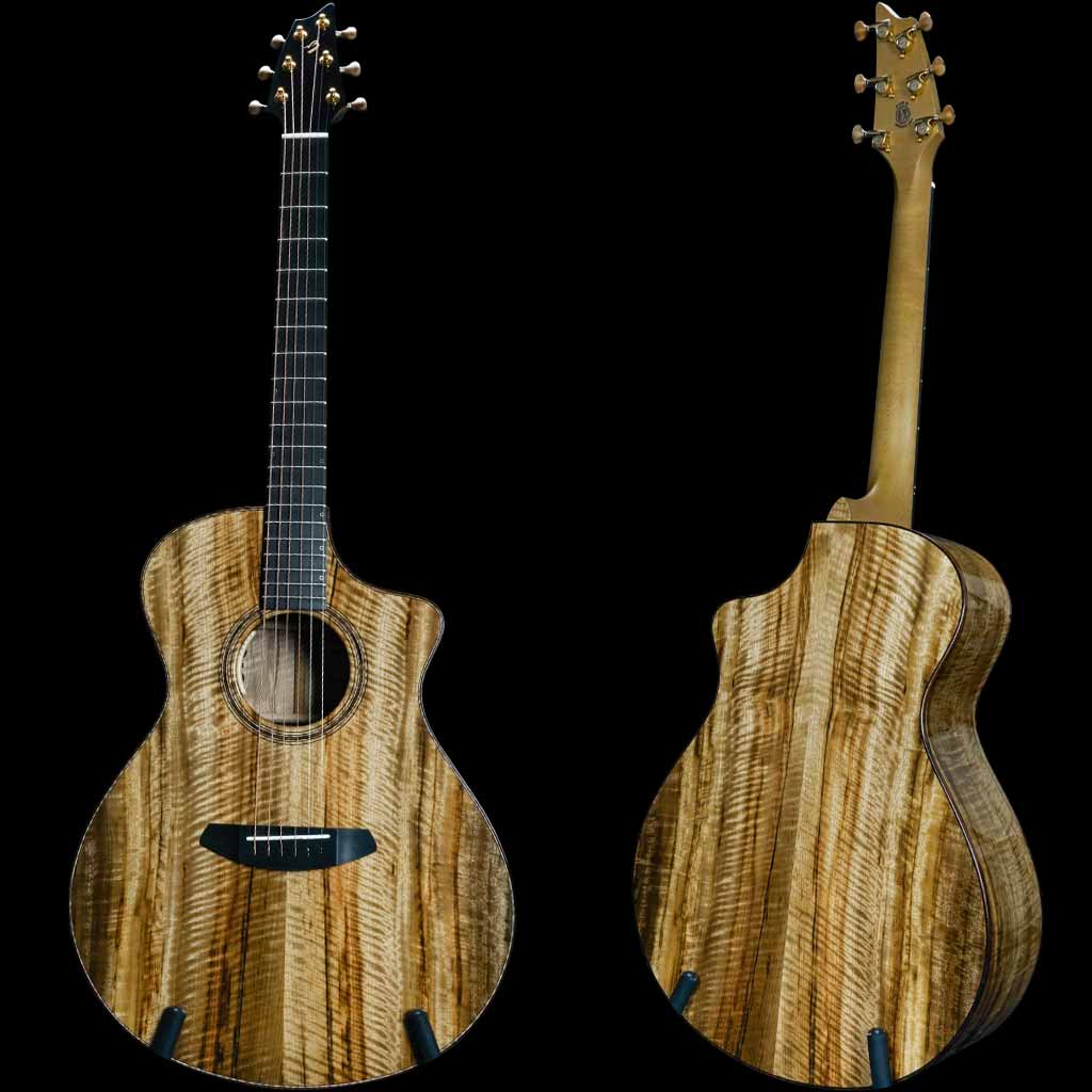 Breedlove Oregon Concert CE Exhibition Edition All Myrtlewood Acoustic Guitar