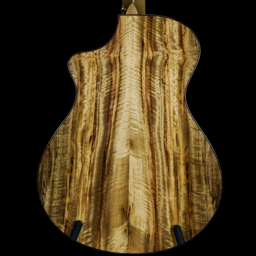 Breedlove Oregon Concert CE Exhibition Edition Figured Redwood and Myrtlewood Acoustic Guitar