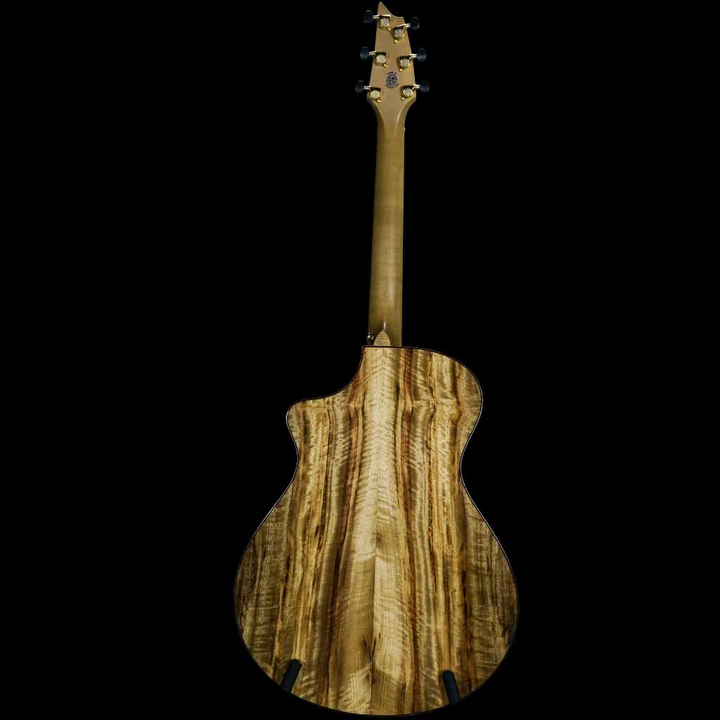 Breedlove Oregon Concert CE Exhibition Edition Figured Redwood and Myrtlewood Acoustic Guitar