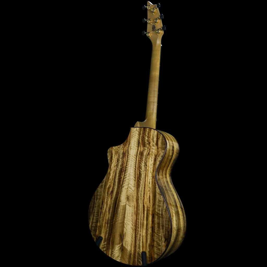 Breedlove Oregon Concert CE Exhibition Edition Figured Redwood and Myrtlewood Acoustic Guitar