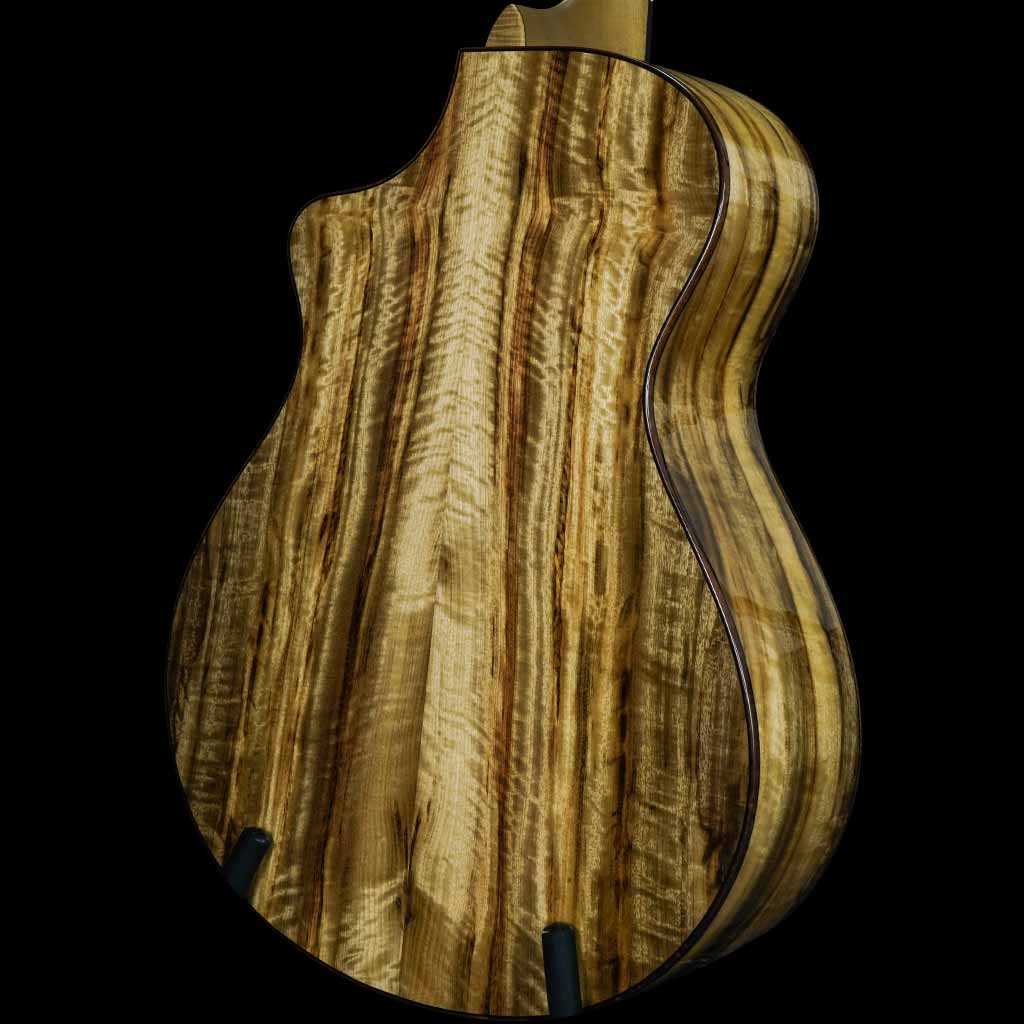 Breedlove Oregon Concert CE Exhibition Edition Figured Redwood and Myrtlewood Acoustic Guitar