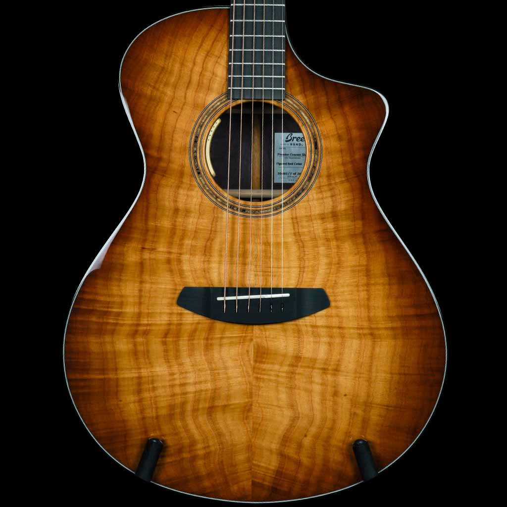 Breedlove Premier Concert Shadowburst CE Figured Red Cedar and Figured Rosewood Limited Edition Acoustic Guitar