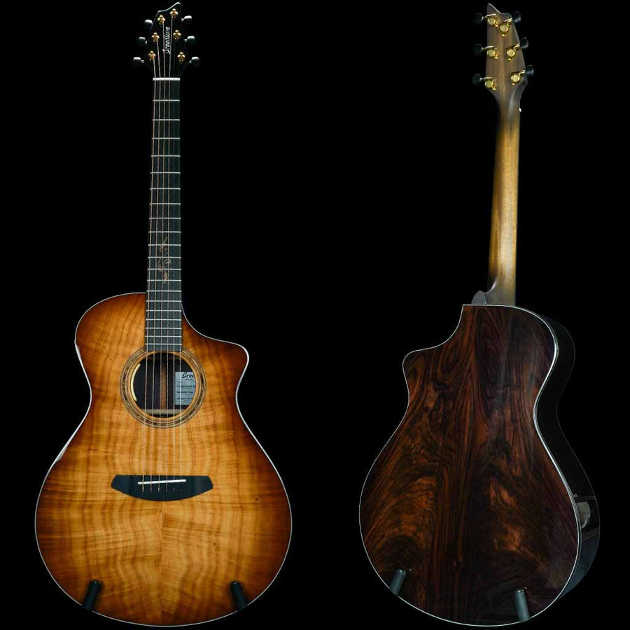 Breedlove Premier Concert Shadowburst CE Figured Red Cedar and Figured Rosewood Limited Edition Acoustic Guitar