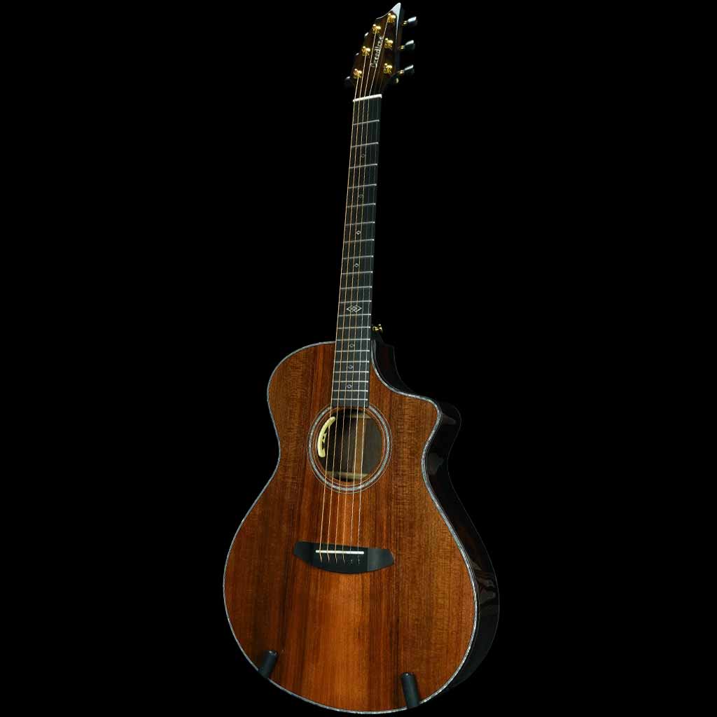 Breedlove Premier Concert Thinline CE Mineralized Buckskin Redwood and Brazilian Rosewood Limited Edition Acoustic Guitar