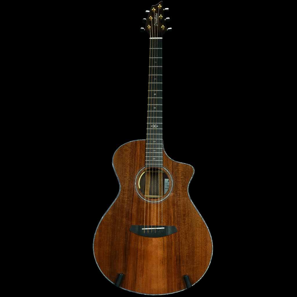 Breedlove Premier Concert Thinline CE Mineralized Buckskin Redwood and Brazilian Rosewood Limited Edition Acoustic Guitar