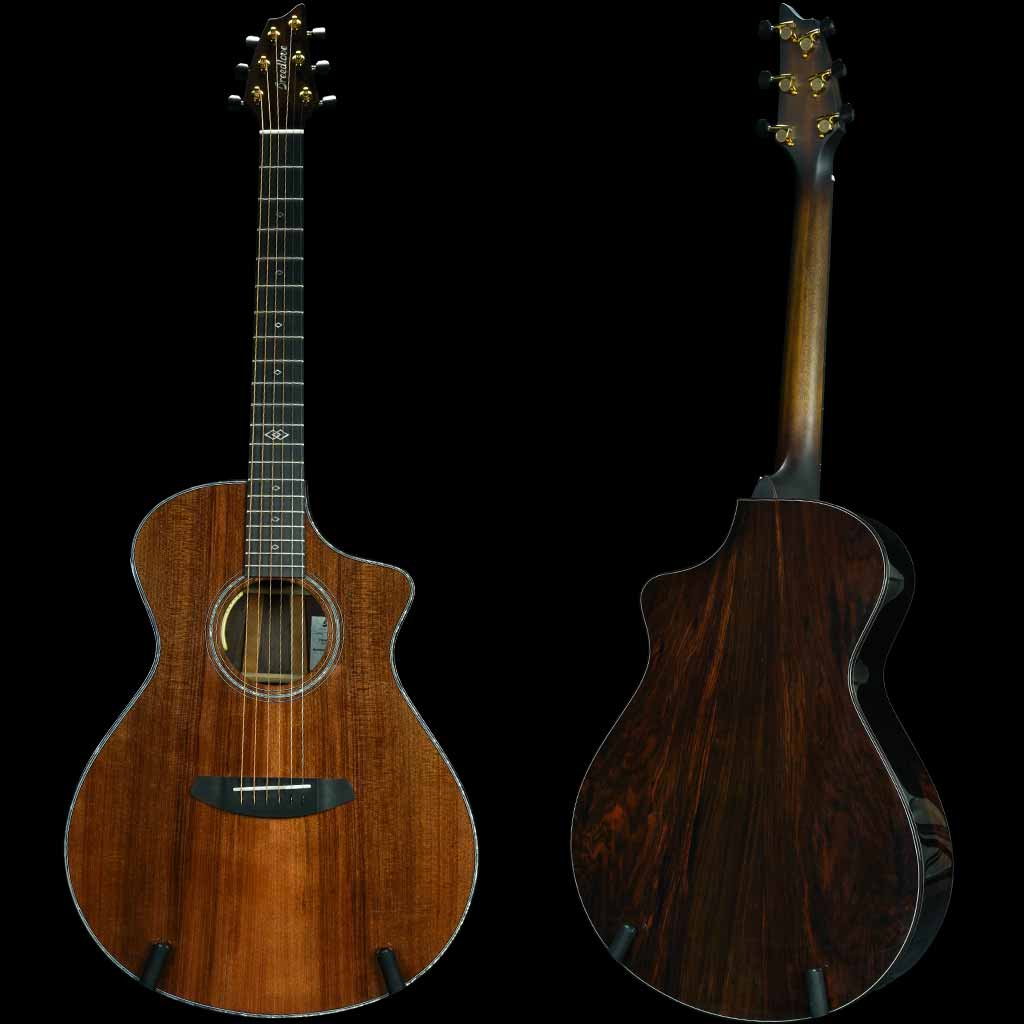 Breedlove Premier Concert Thinline CE Mineralized Buckskin Redwood and Brazilian Rosewood Limited Edition Acoustic Guitar