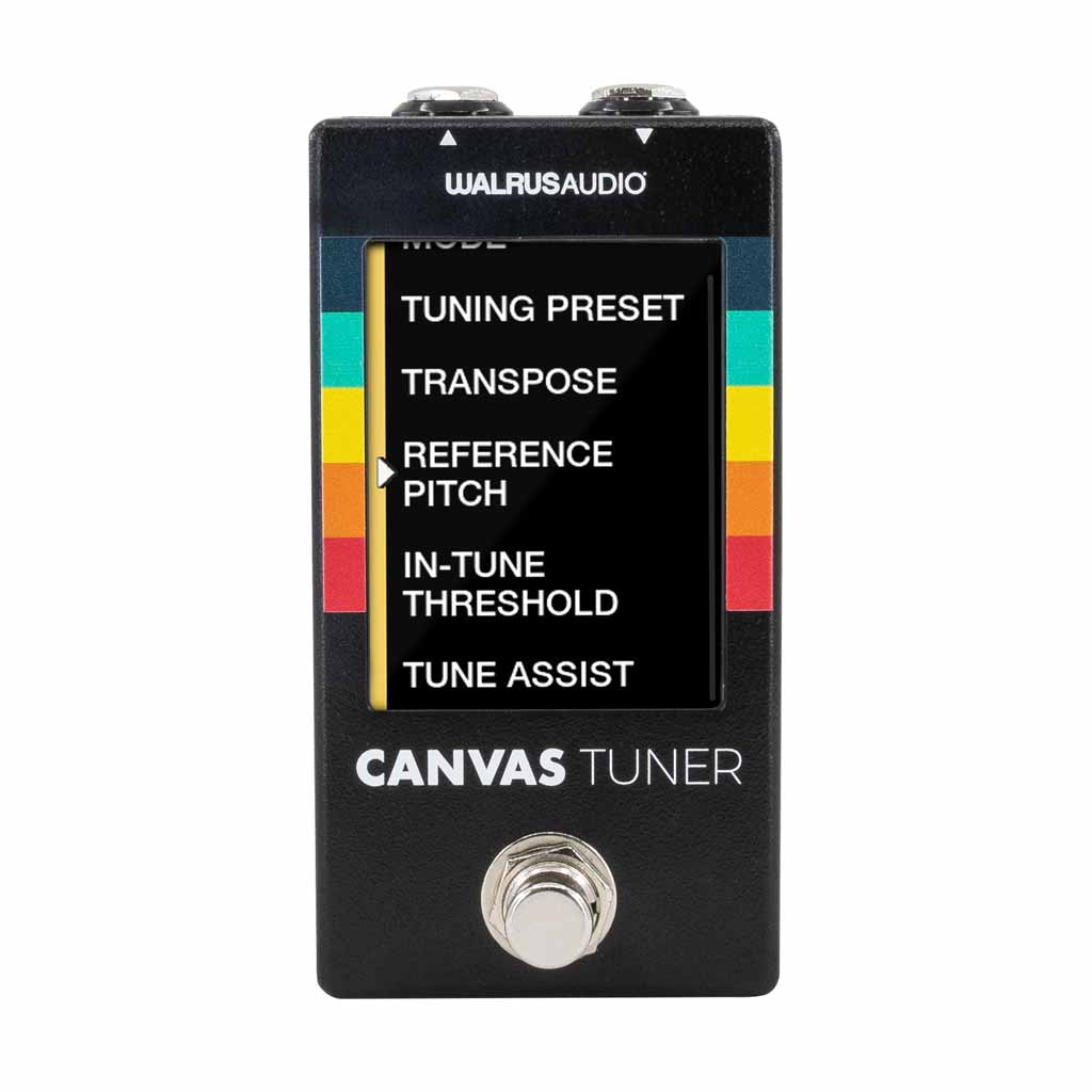 Walrus Audio Canvas Tuner Digital Guitar and Bass Tuner Pedal