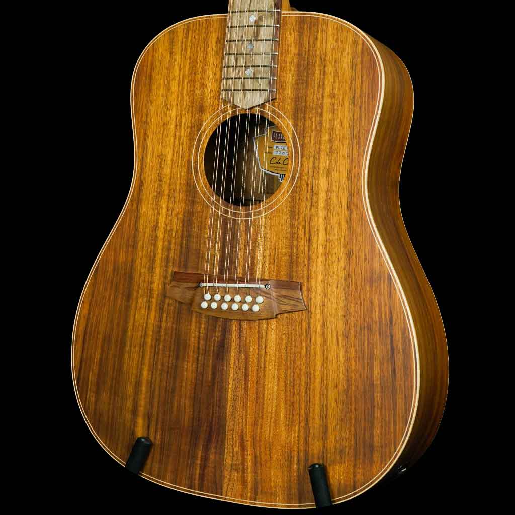 Cole Clark Fat Lady 2 Series 12 String All Solid Australian Blackwood Acoustic Electric Guitar
