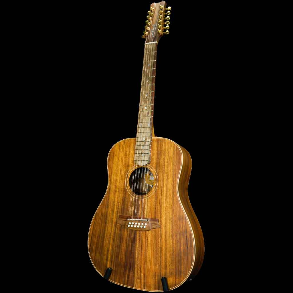 Cole Clark Fat Lady 2 Series 12 String All Solid Australian Blackwood Acoustic Electric Guitar