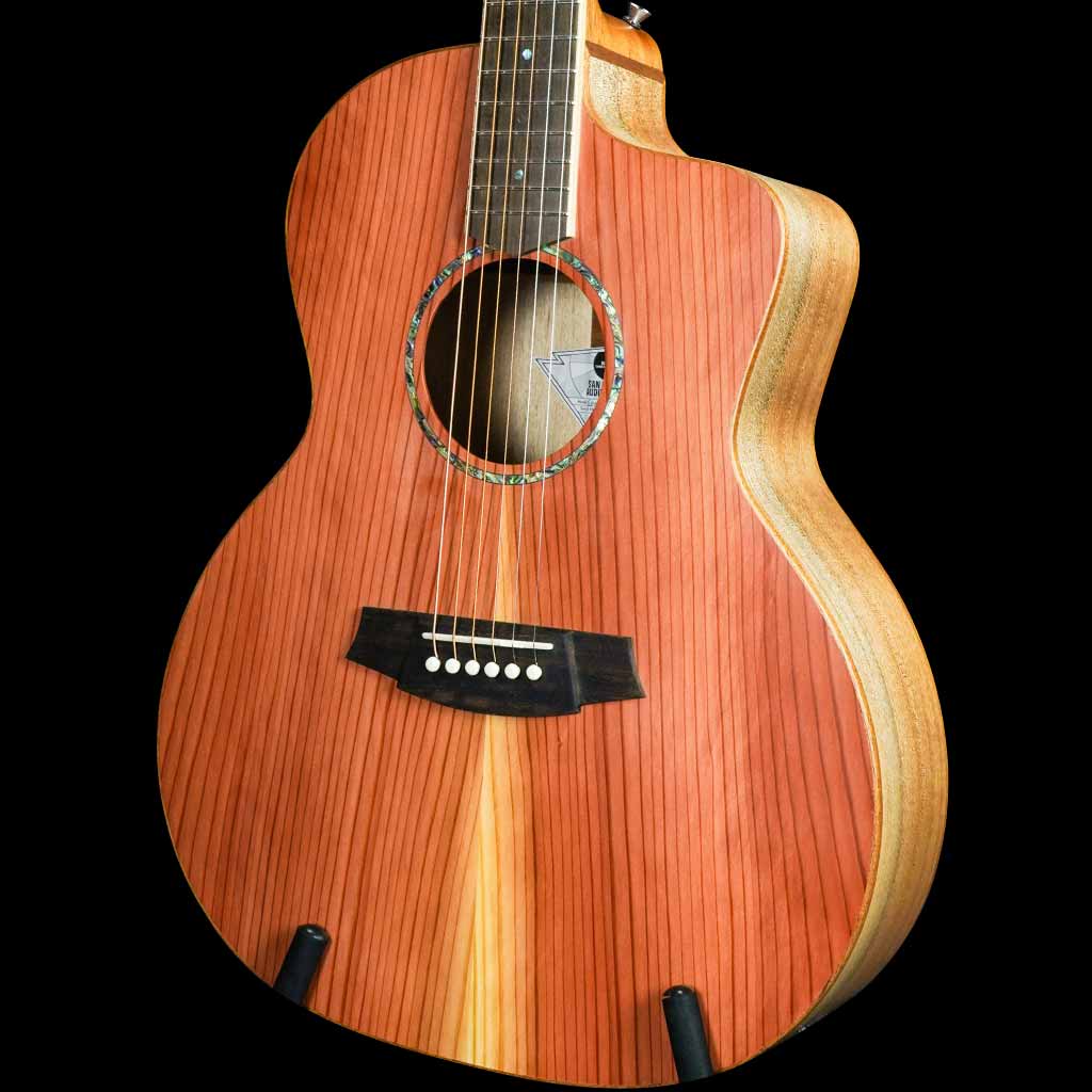 Cole Clark Studio AN Redwood and Queensland Maple Acoustic Guitar