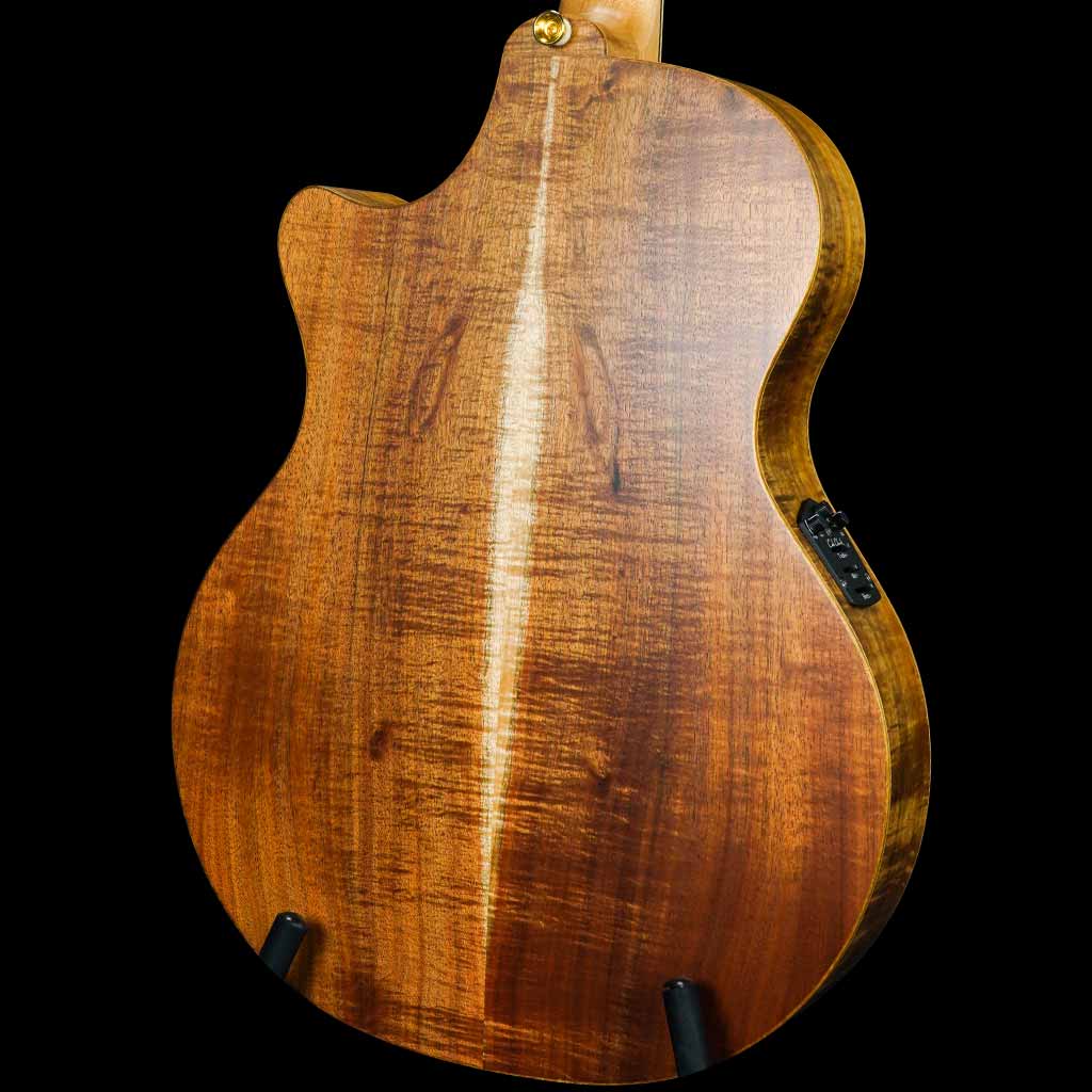 Cole Clark Thinline 3 Series EC All Australian Blackwood Acoustic Electric Guitar with Humbucker Pickup