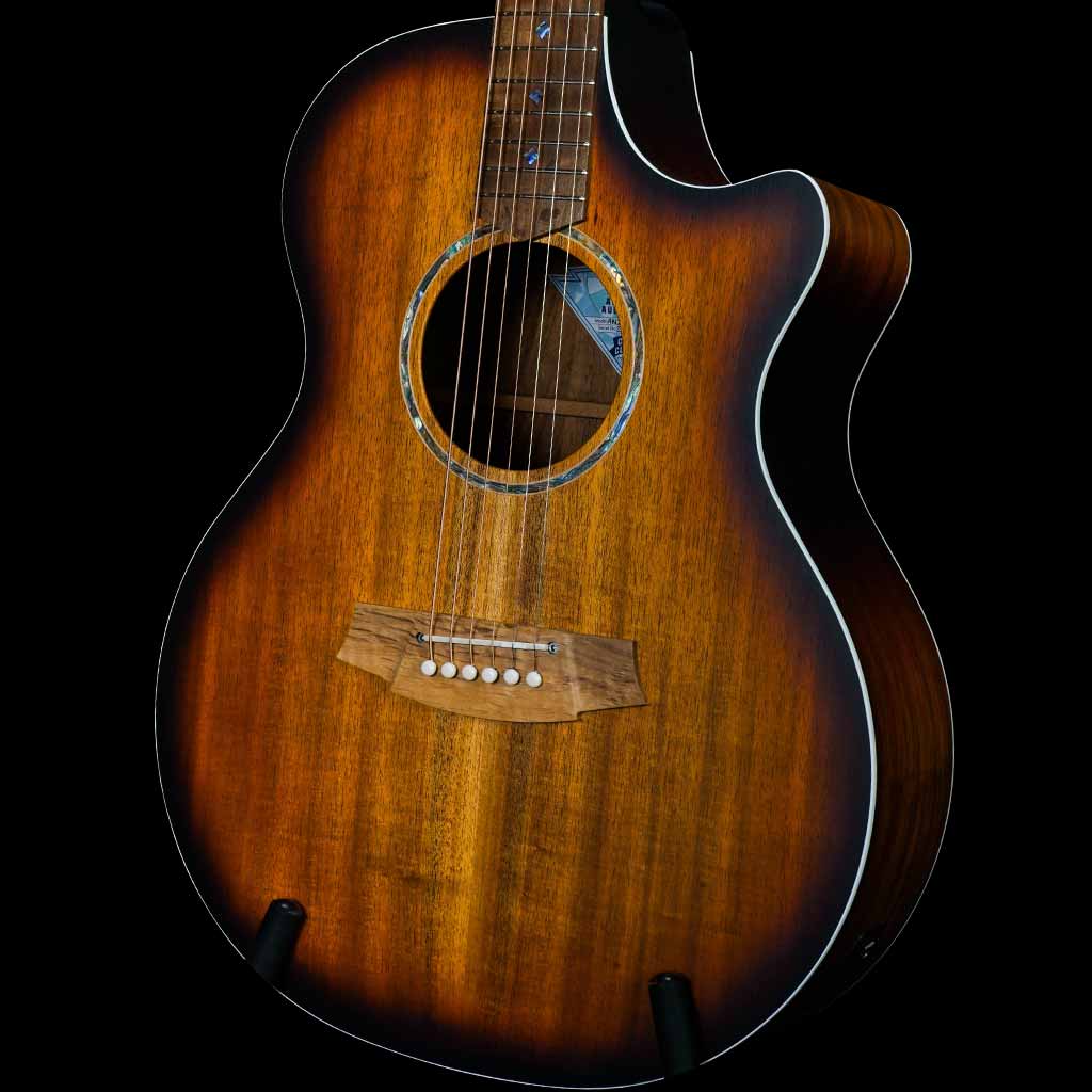 Cole Clark Angel 2 Series All Australian Blackwood Acoustic Electric Guitar in Sunburst