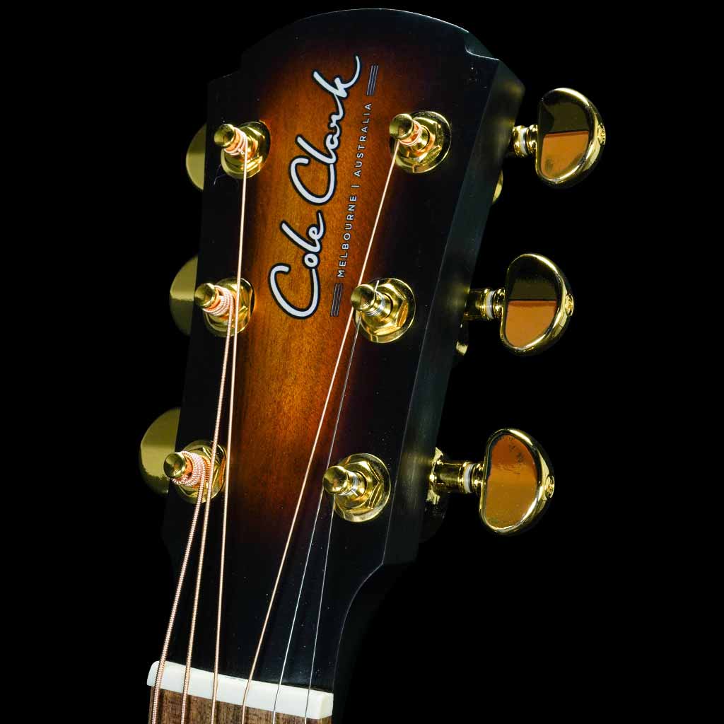 Cole Clark Angel 2 Series All Australian Blackwood Acoustic Electric Guitar in Sunburst