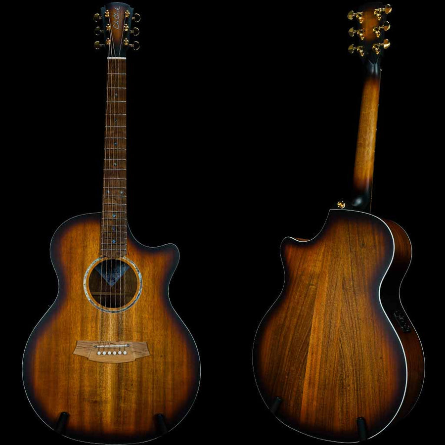Cole Clark Angel 2 Series All Australian Blackwood Acoustic Electric Guitar in Sunburst