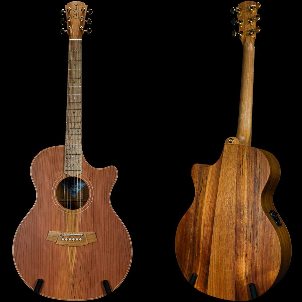 Cole Clark Angel 2 Series EC Redwood and Blackwood Acoustic Electric Guitar
