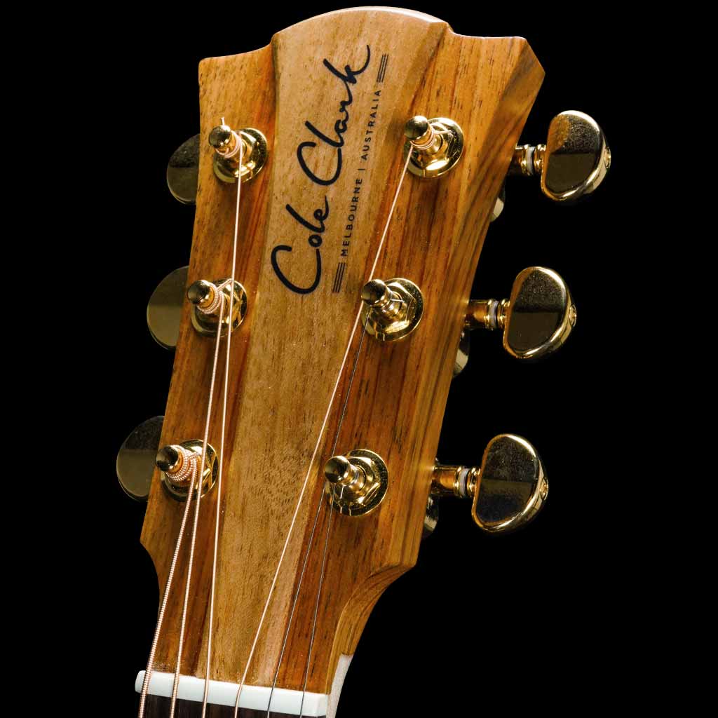 Cole Clark Fat Lady 2 Series EC All Solid Australian Blackwood Acoustic Electric Guitar
