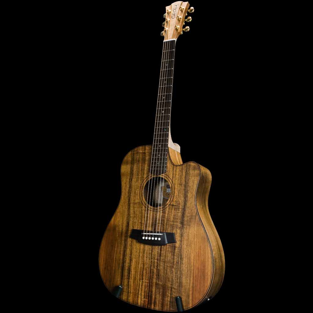 Cole Clark Fat Lady 2 Series EC All Solid Australian Blackwood Acoustic Electric Guitar