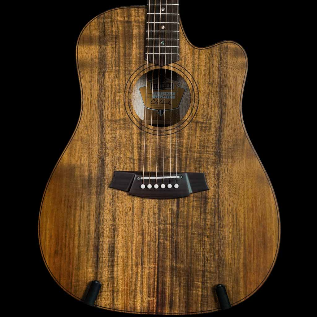 Cole Clark Fat Lady 2 Series EC All Solid Australian Blackwood Acoustic Electric Guitar