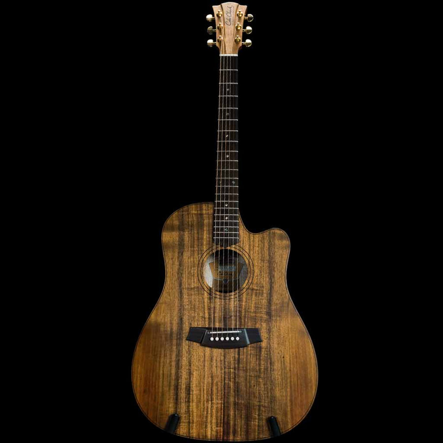 Cole Clark Fat Lady 2 Series EC All Solid Australian Blackwood Acoustic Electric Guitar