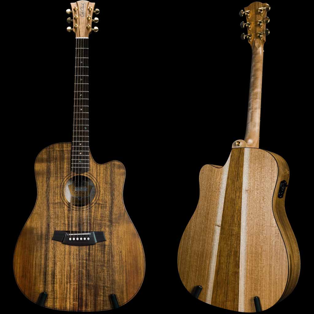 Cole Clark Fat Lady 2 Series EC All Solid Australian Blackwood Acoustic Electric Guitar