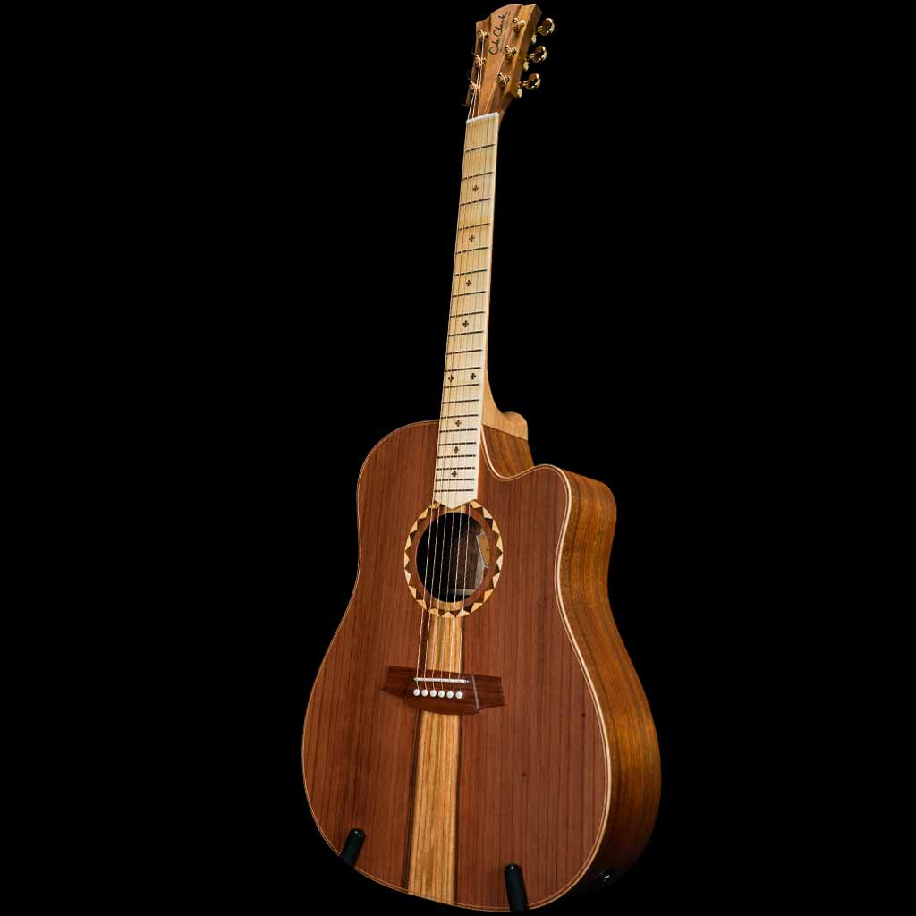 Cole Clark Fat Lady 2 Series EC Redwood and Australian Blackwood Acoustic Electric Guitar