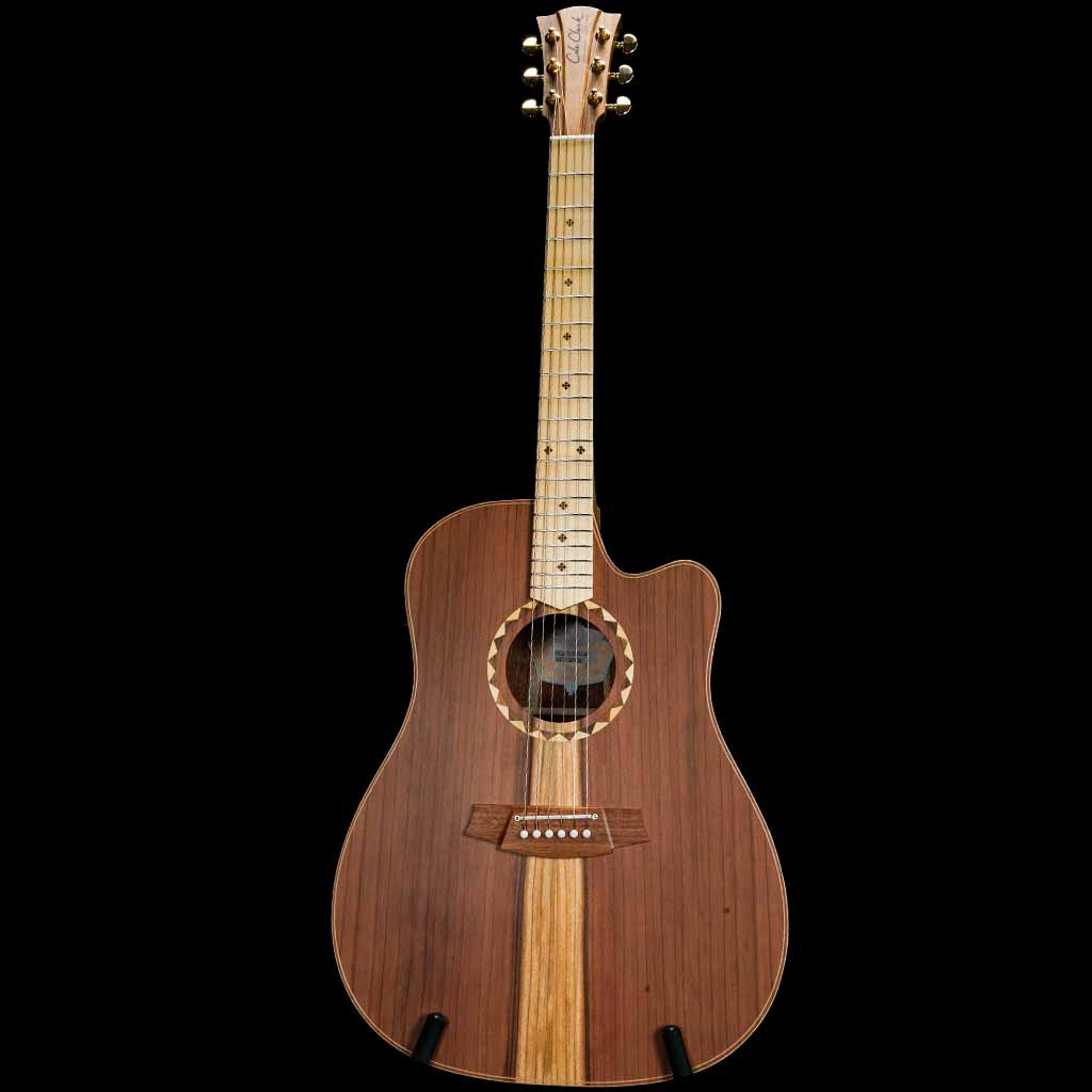 Cole Clark Fat Lady 2 Series EC Redwood and Australian Blackwood Acoustic Electric Guitar