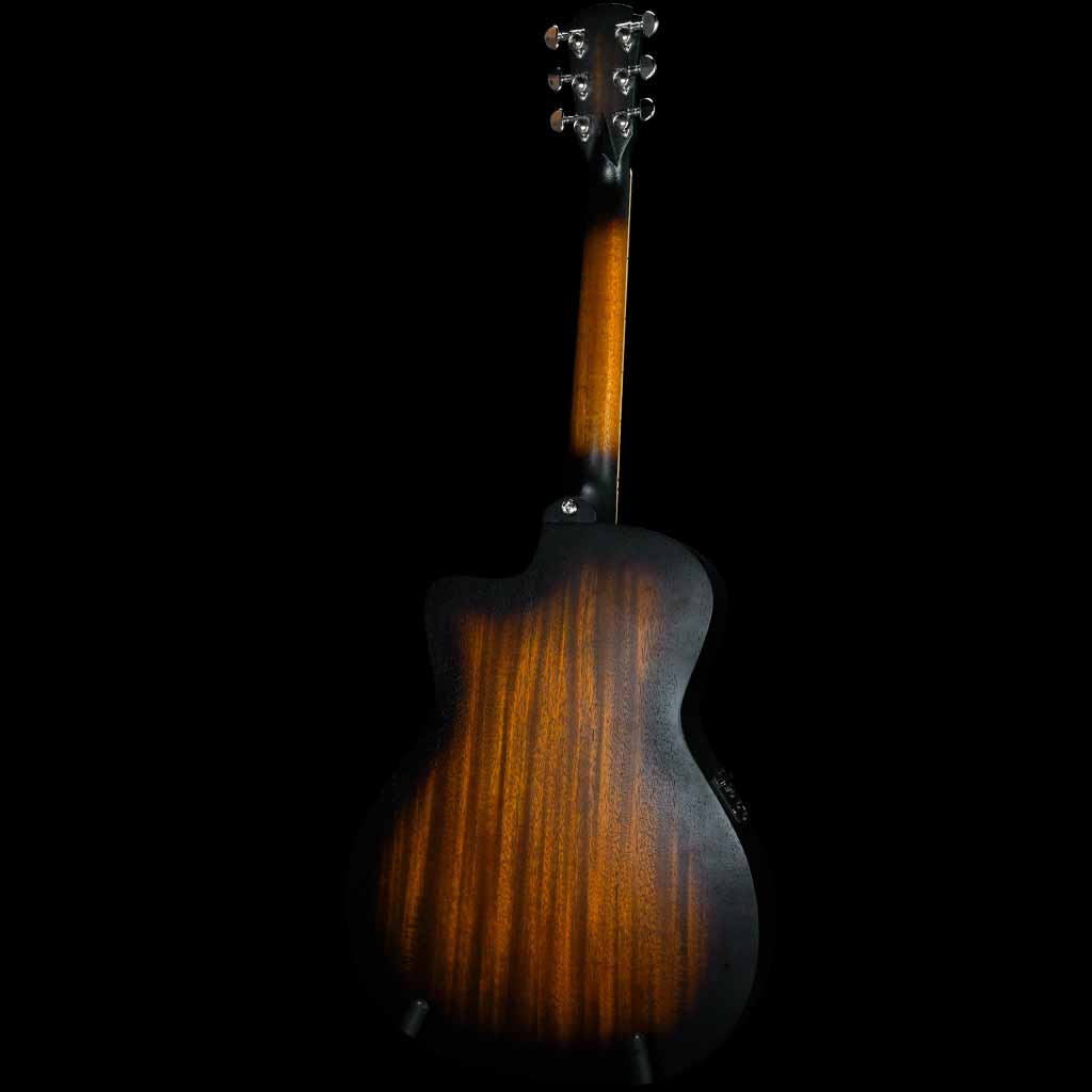 Cole Clark Studio Thinline True Hybrid HSS All Mahogany Acoustic Electric Guitar