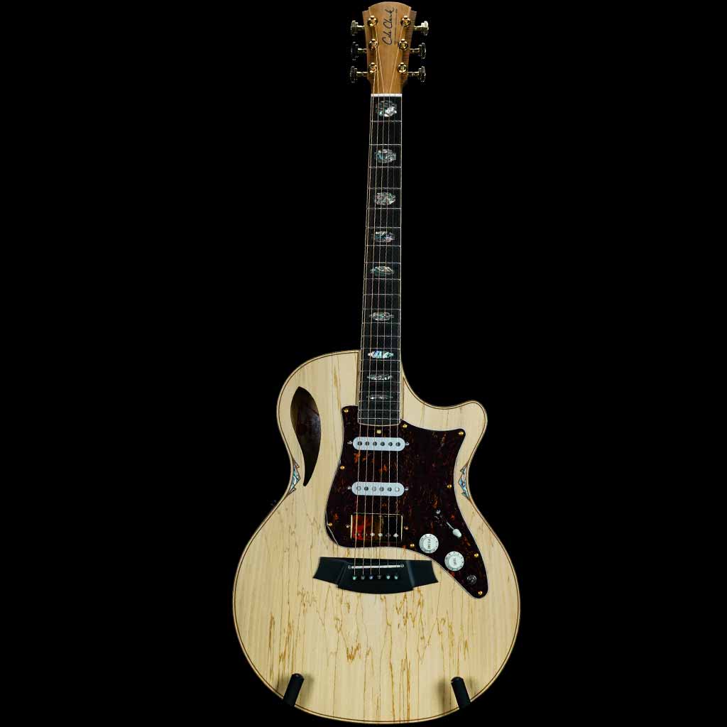 Cole Clark Thinline True Hybrid 3 Series HSS All European Maple Acoustic Electric Guitar