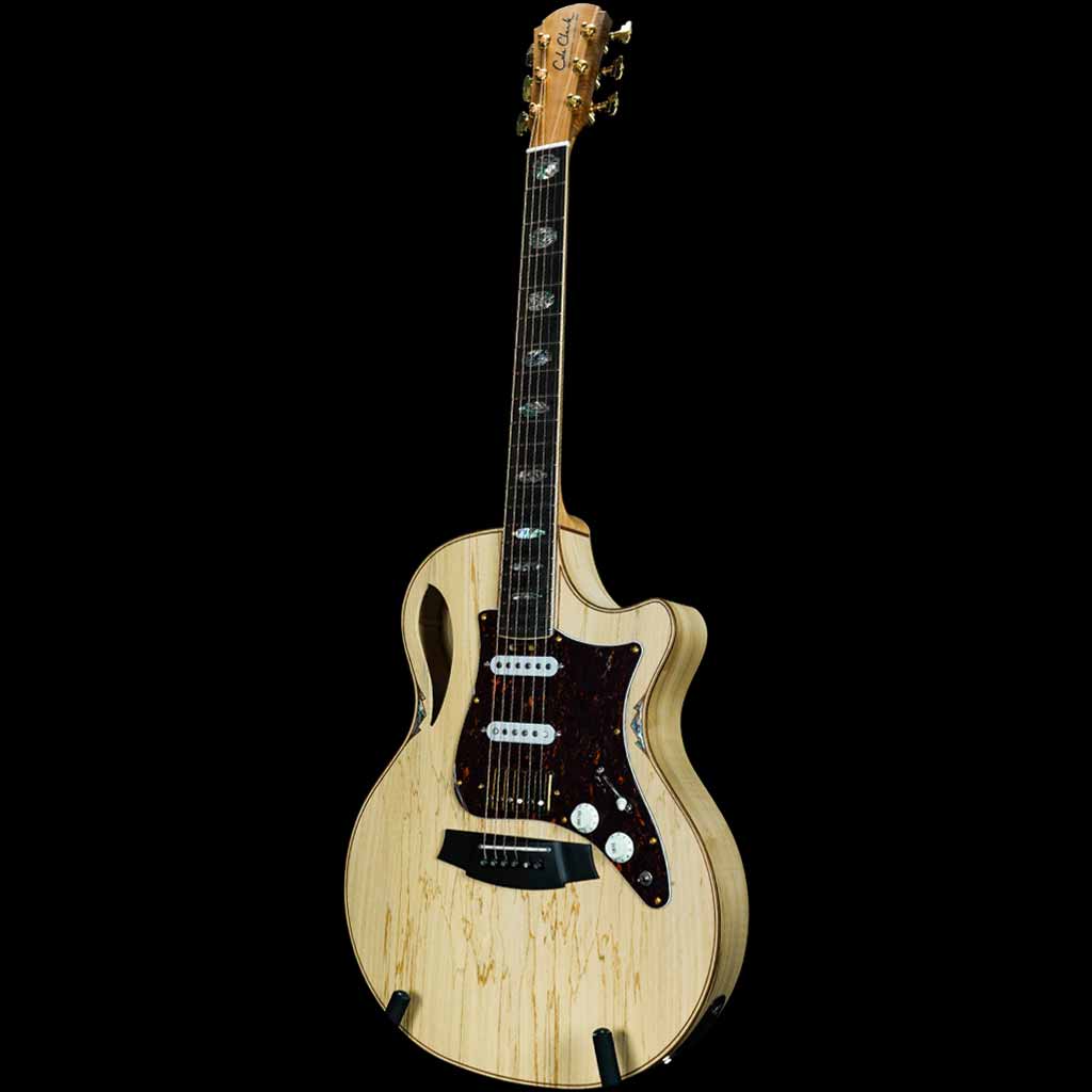 Cole Clark Thinline True Hybrid 3 Series HSS All European Maple Acoustic Electric Guitar