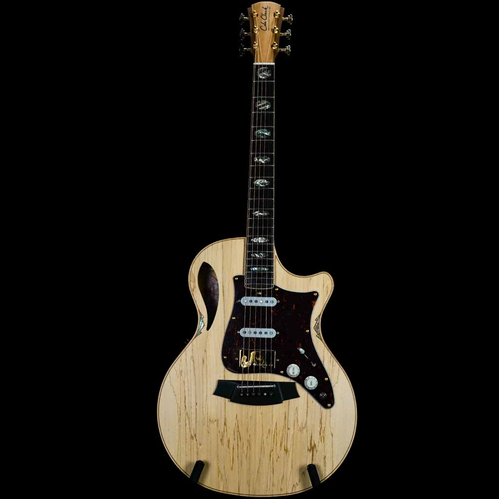 Cole Clark Thinline True Hybrid 3 Series HSS All European Maple Acoustic Electric Guitar