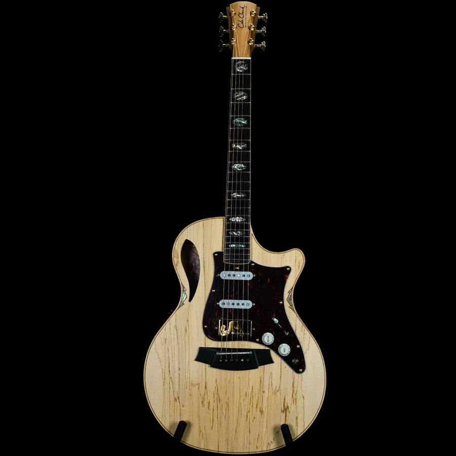 Cole Clark Thinline True Hybrid 3 Series HSS All European Maple Acoustic Electric Guitar