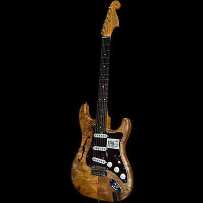 Cole Clark Hollow Baby Electric Guitar - Natural