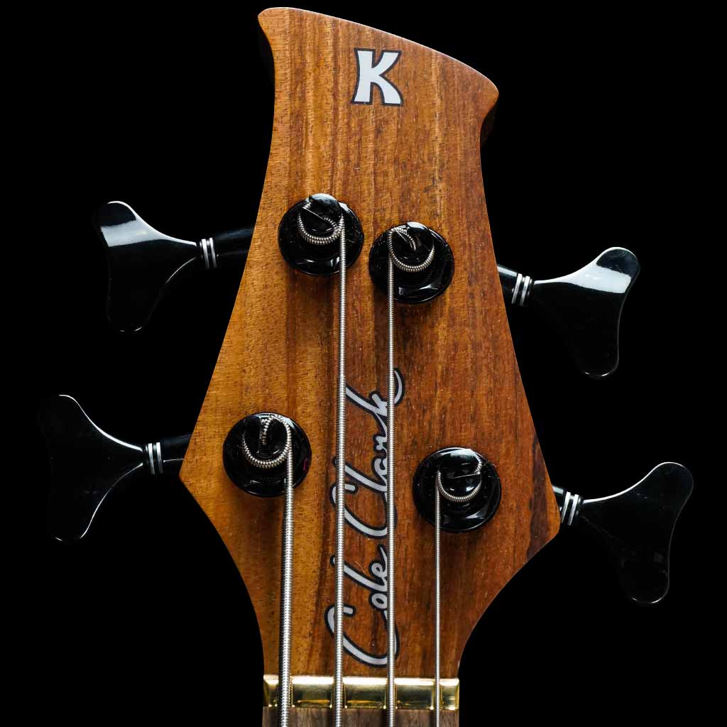 Cole Clark Kennedy LLB 4-String Electric Bass Guitar in Figured Australian Mountain Ash