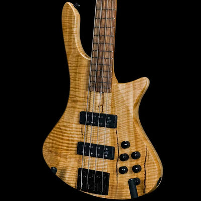 Cole Clark Kennedy LLB 4-String Electric Bass Guitar in Figured Australian Mountain Ash