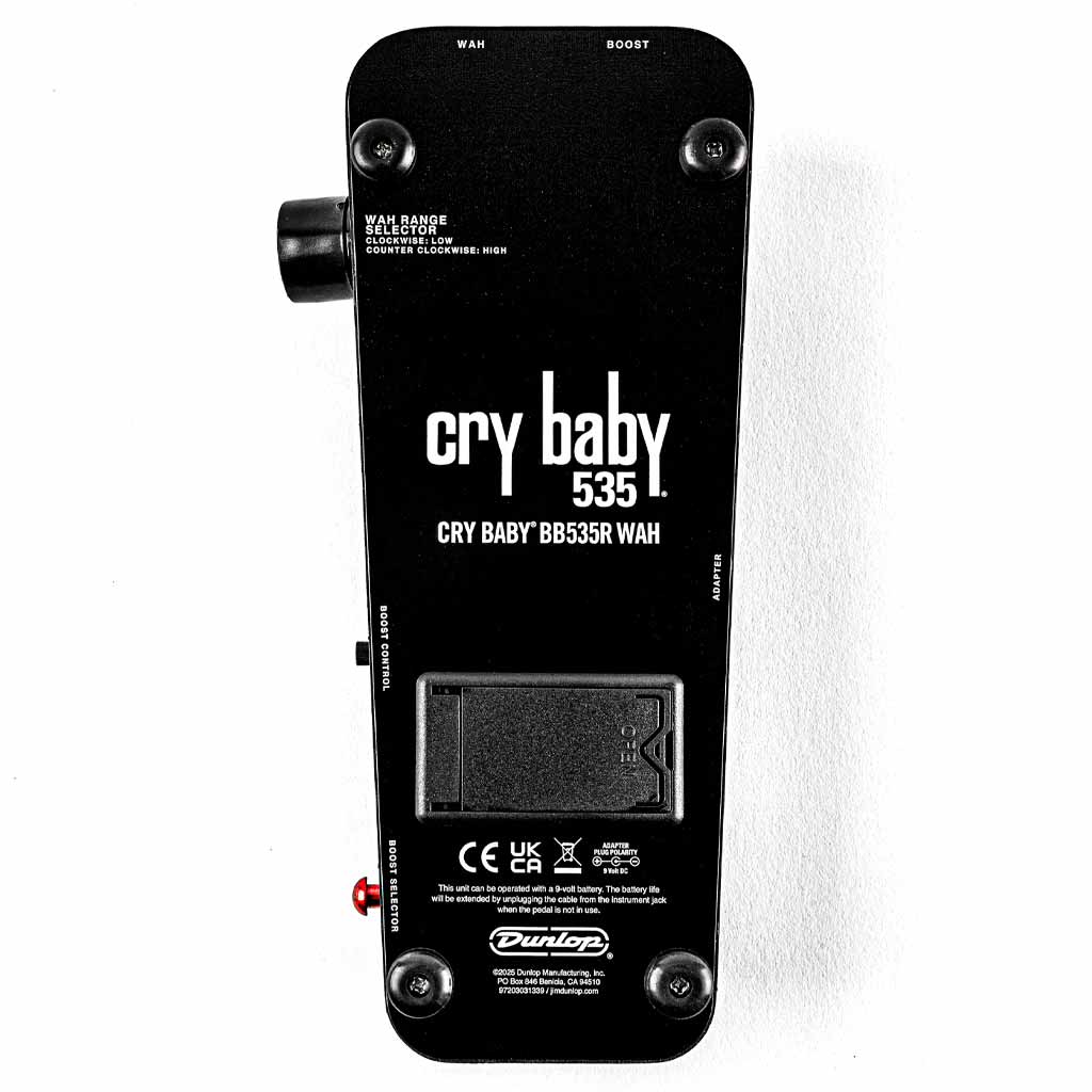 Dunlop Cry Baby BB535 Wah Reissue Pedal