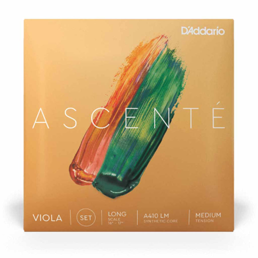 D'Addario Ascenté Long Scale Viola String Set