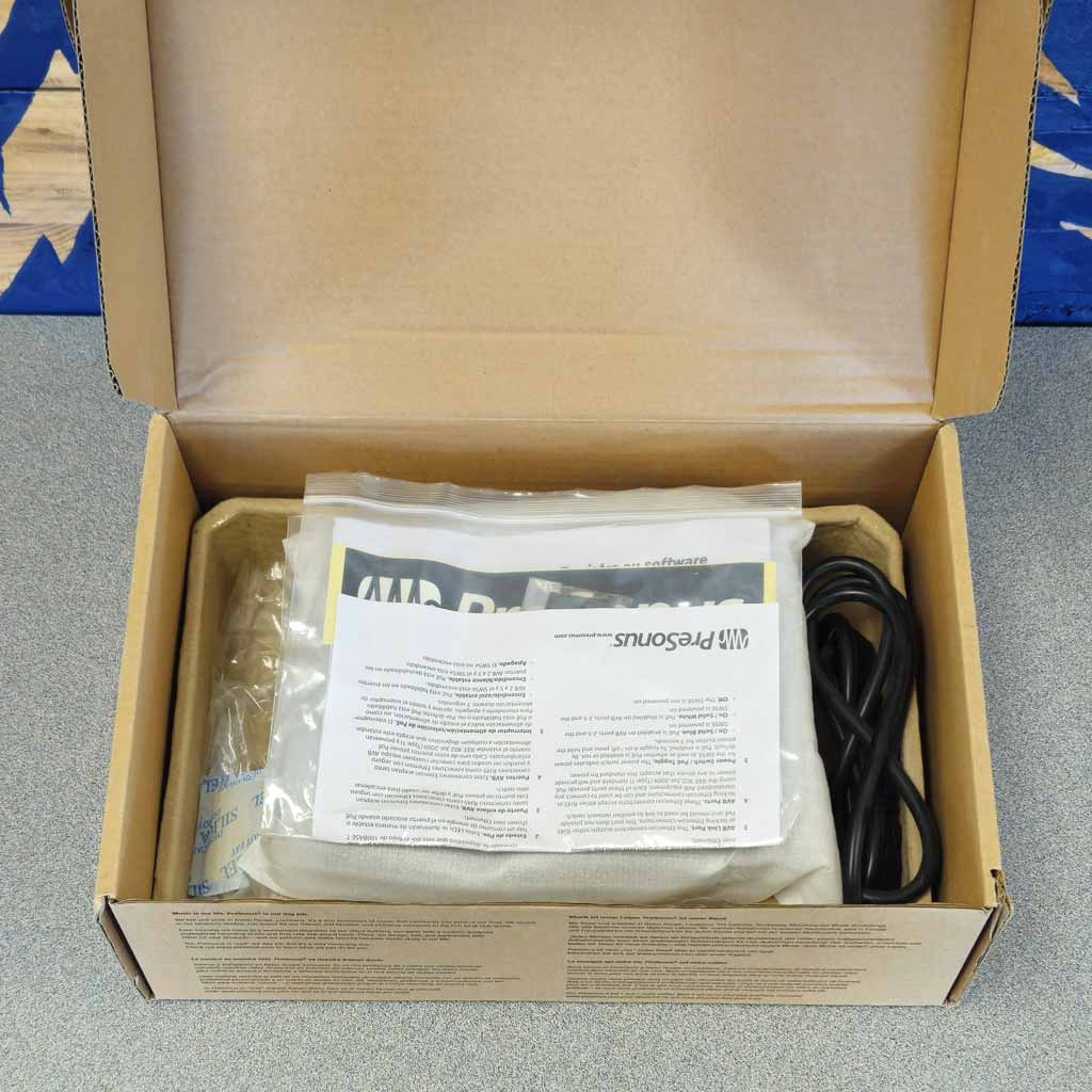 Demo PreSonus SW5E 5-Port AVB Switch with PoE